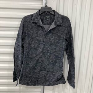 Marc Anthony Black Patterned Shirt